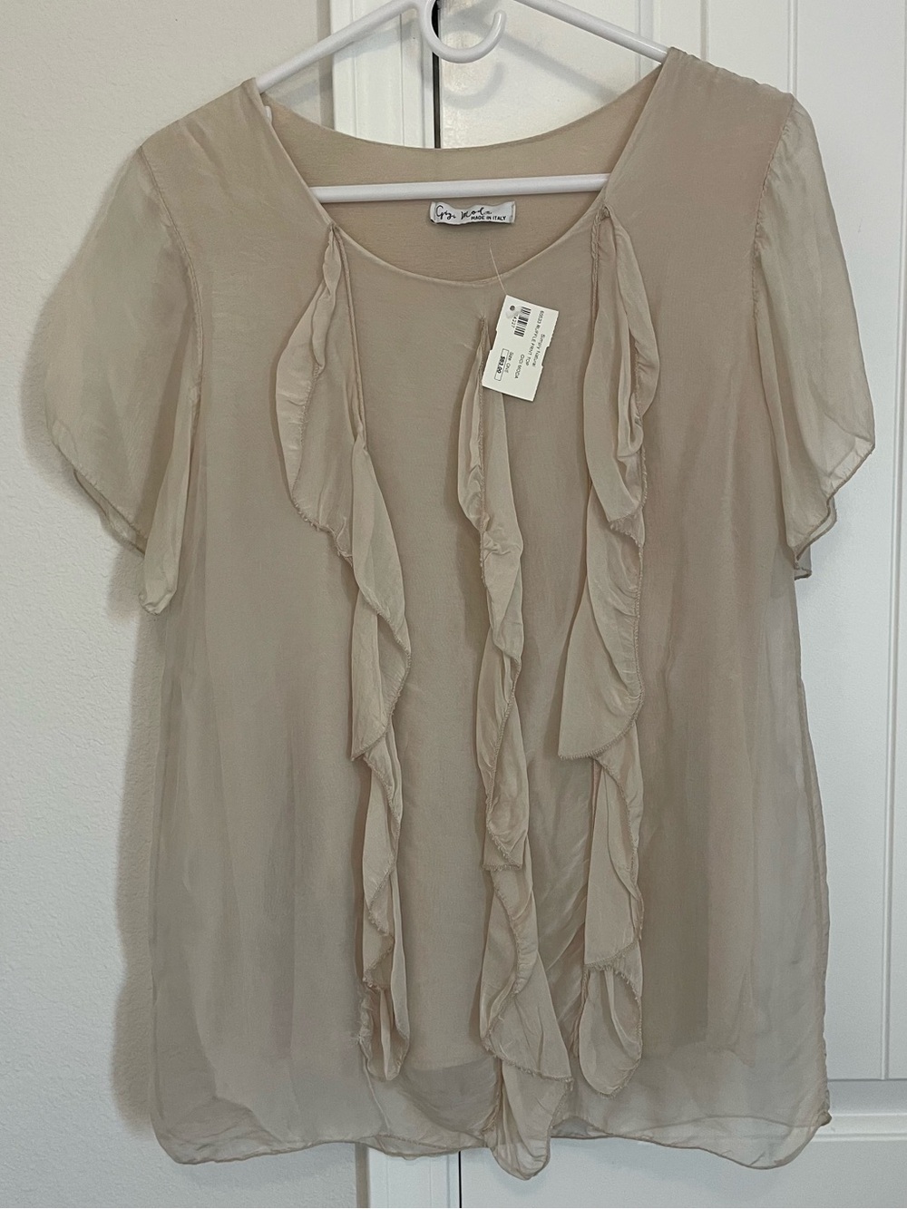 Gigi Moda made in Italy Sheer Blouse